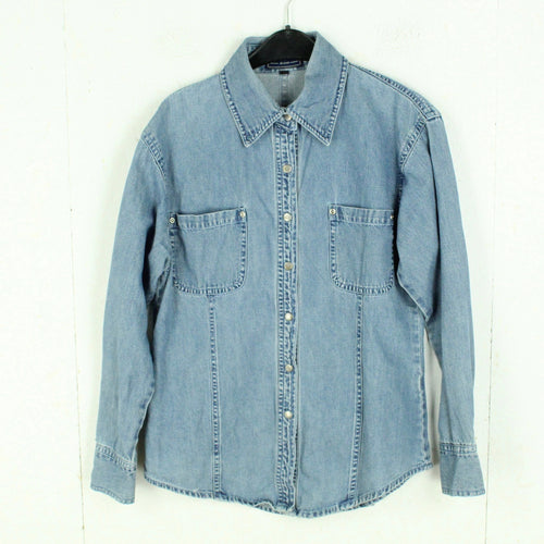 VINTAGE Jeanshemd Gr. M blau Denim