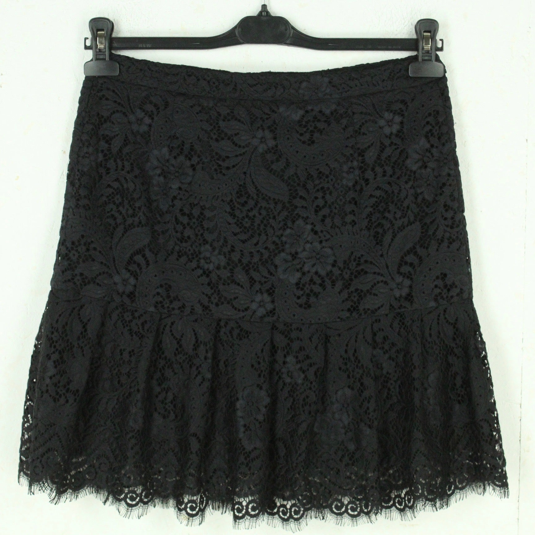 Second Hand CLAUDIE PIERLOT Spitzenrock Gr. 40 schwarz Rock