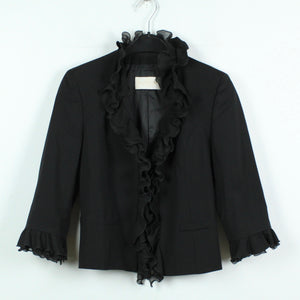 Second Hand VALENTINO Blazer Gr. 36 (it. 42) schwarz Wolle/Seide (*)