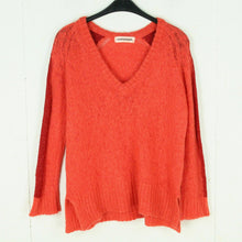 Laden Sie das Bild in den Galerie-Viewer, Second Hand CUSTOMMADE Pullover Gr. M rot Strick mit Wolle (*)