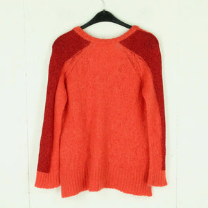 Second Hand CUSTOMMADE Pullover Gr. M rot Strick mit Wolle (*)