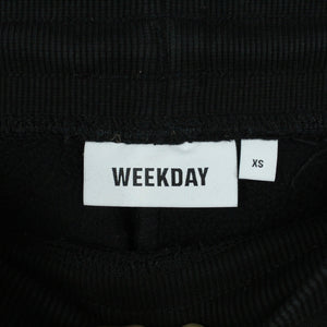 Second Hand WEEKDAY Sweatpants Hose Gr. S schwarz (*)