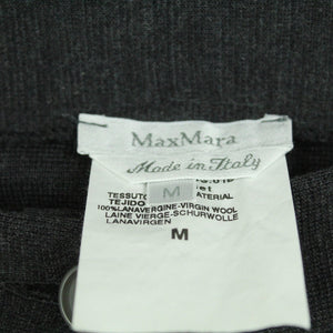 Second Hand MAX MARA Wollhose Gr. M grau Wolle (*)