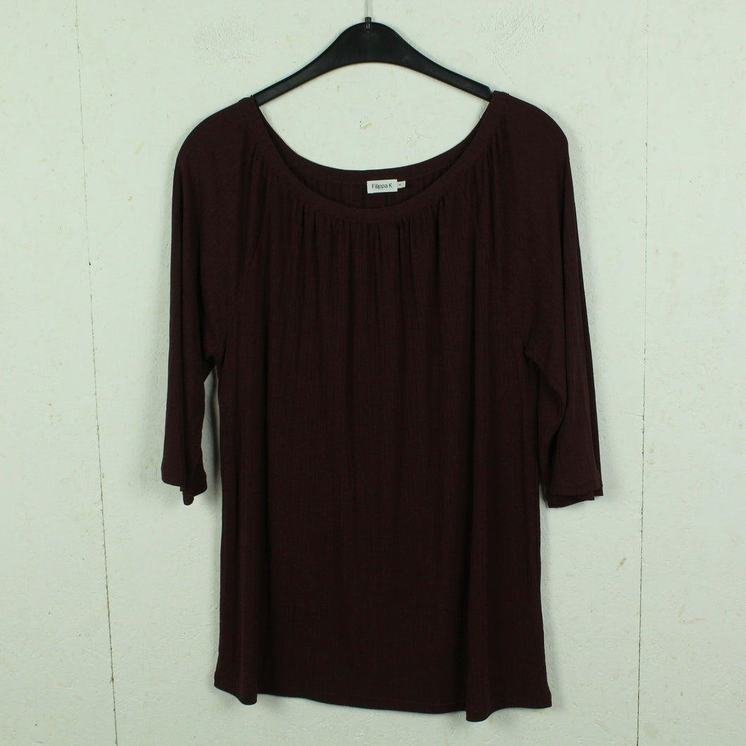 Second Hand FILIPPA K Longsleeve Gr. M braun 3/4-Arm (*)